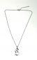 Preview: Collier KEEP CALM Couleurs argent