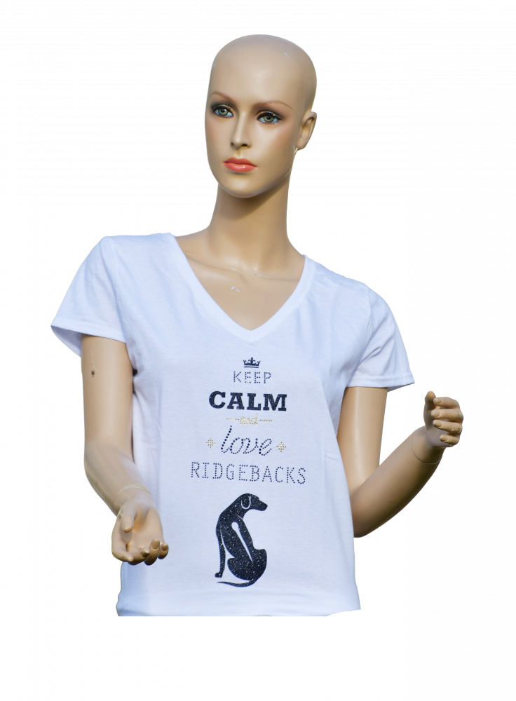 Shirt KEEP CALM deluxe weiß Edition #1