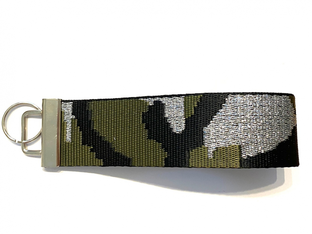 Schlüsselanhänger SILVER Camo